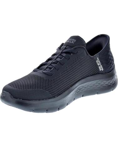SKECHERS ZAPATOS TODO MUJER ZAPATILLAS BAJAS MODELO GO WALK FLEX NEGRO