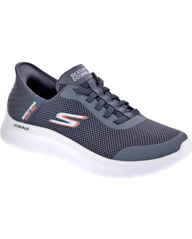 SKECHERS ZAPATOS ZAPATOS HOMBRE ZAPATILLAS BAJAS MODELO GO WALK FLEX GRIS
