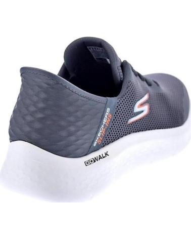 SKECHERS ZAPATOS ZAPATOS HOMBRE ZAPATILLAS BAJAS MODELO GO WALK FLEX GRIS