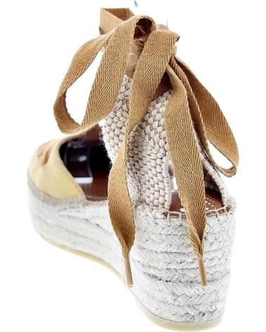 VIGUERA ALPARGATAS ANABELA VIGUERA WASH COM LAÇOS FEMININAS - AMARELO AMARILLO