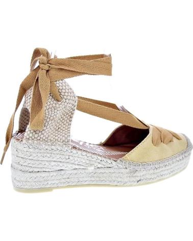 VIGUERA ALPARGATAS ANABELA VIGUERA WASH COM LAÇOS FEMININAS - AMARELO AMARILLO