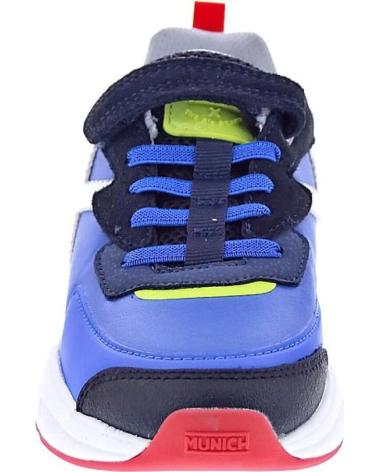 MUNICH ZAPATOS ZAPATOS NINO ZAPATILLAS MODELO MINI TRACK VCO 114 CO AZUL