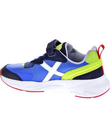 MUNICH ZAPATOS ZAPATOS NINO ZAPATILLAS MODELO MINI TRACK VCO 114 CO AZUL