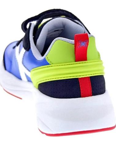 MUNICH ZAPATOS ZAPATOS NINO ZAPATILLAS MODELO MINI TRACK VCO 114 CO AZUL