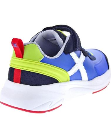 MUNICH ZAPATOS ZAPATOS NINO ZAPATILLAS MODELO MINI TRACK VCO 114 CO AZUL