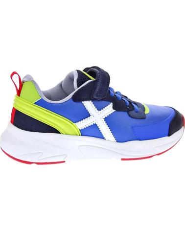 MUNICH ZAPATOS ZAPATOS NINO ZAPATILLAS MODELO MINI TRACK VCO 114 CO AZUL