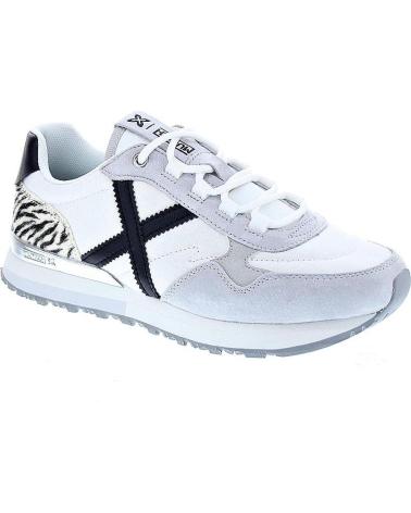 MUNICH ZAPATILLAS MUNICH SUNSET 64 MUJER BLANCO NEGRO ZEBRA NAN