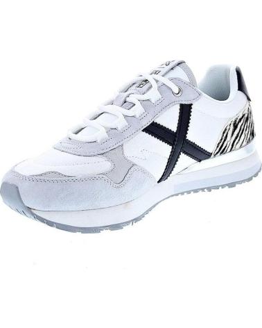 MUNICH ZAPATILLAS MUNICH SUNSET 64 MUJER BLANCO NEGRO ZEBRA NAN