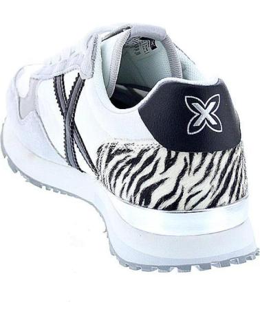 MUNICH ZAPATILLAS MUNICH SUNSET 64 MUJER BLANCO NEGRO ZEBRA NAN