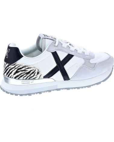 MUNICH ZAPATILLAS MUNICH SUNSET 64 MUJER BLANCO NEGRO ZEBRA NAN