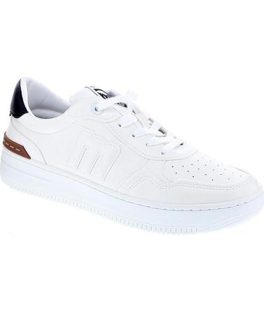 MTNG ZAPATOS ZAPATOS HOMBRE ZAPATILLAS BAJAS MODELO GRAVITY COLOR BLANCO