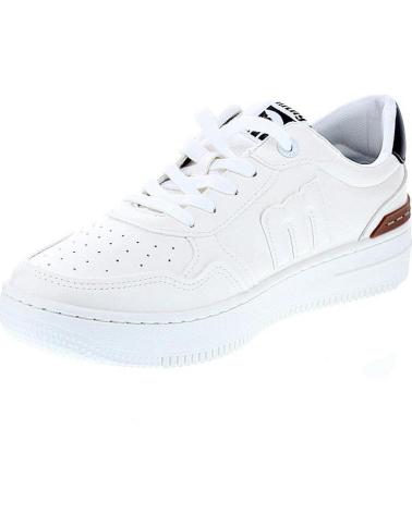 MTNG ZAPATOS ZAPATOS HOMBRE ZAPATILLAS BAJAS MODELO GRAVITY COLOR BLANCO