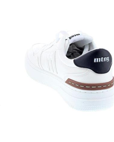 MTNG ZAPATOS ZAPATOS HOMBRE ZAPATILLAS BAJAS MODELO GRAVITY COLOR BLANCO