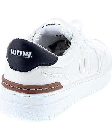MTNG ZAPATOS ZAPATOS HOMBRE ZAPATILLAS BAJAS MODELO GRAVITY COLOR BLANCO