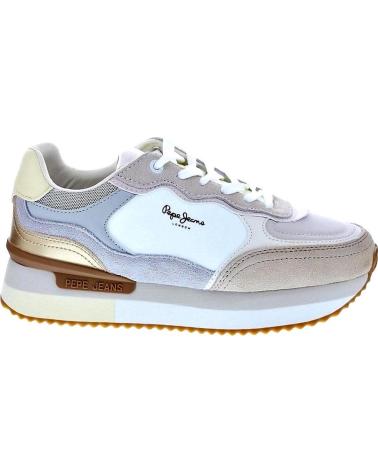PEPE JEANS ZAPATOS ZAPATOS MUJER ZAPATILLAS BAJAS MODELO RUSPER RACER C ZAPATOS ZAPATOS MUJER ZAPATILLAS BAJAS MODELO RUSPER RAC