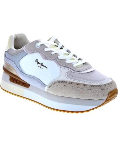 PEPE JEANS ZAPATOS ZAPATOS MUJER ZAPATILLAS BAJAS MODELO RUSPER RACER C ZAPATOS ZAPATOS MUJER ZAPATILLAS BAJAS MODELO RUSPER RAC