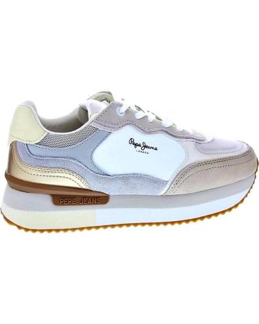 PEPE JEANS ZAPATOS ZAPATOS MUJER ZAPATILLAS BAJAS MODELO RUSPER RACER C ZAPATOS ZAPATOS MUJER ZAPATILLAS BAJAS MODELO RUSPER RAC