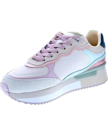 PEPE JEANS ZAPATOS ZAPATOS MUJER ZAPATILLAS BAJAS MODELO RUSPER RACER C ZAPATOS ZAPATOS MUJER ZAPATILLAS BAJAS MODELO RUSPER RAC