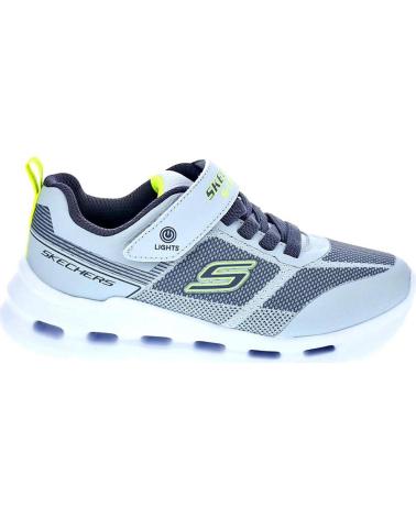 SKECHERS TÊNIS SKECHERS GLIDE STEP INFANTIL, COR CINZA GRIS