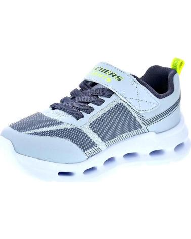 SKECHERS TÊNIS SKECHERS GLIDE STEP INFANTIL, COR CINZA GRIS