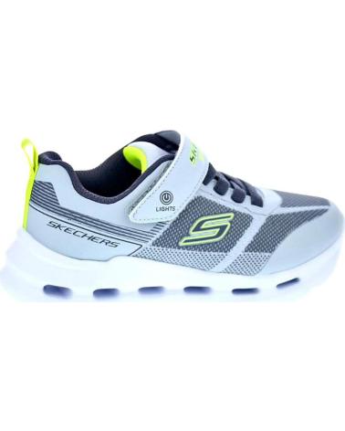 SKECHERS TÊNIS SKECHERS GLIDE STEP INFANTIL, COR CINZA GRIS