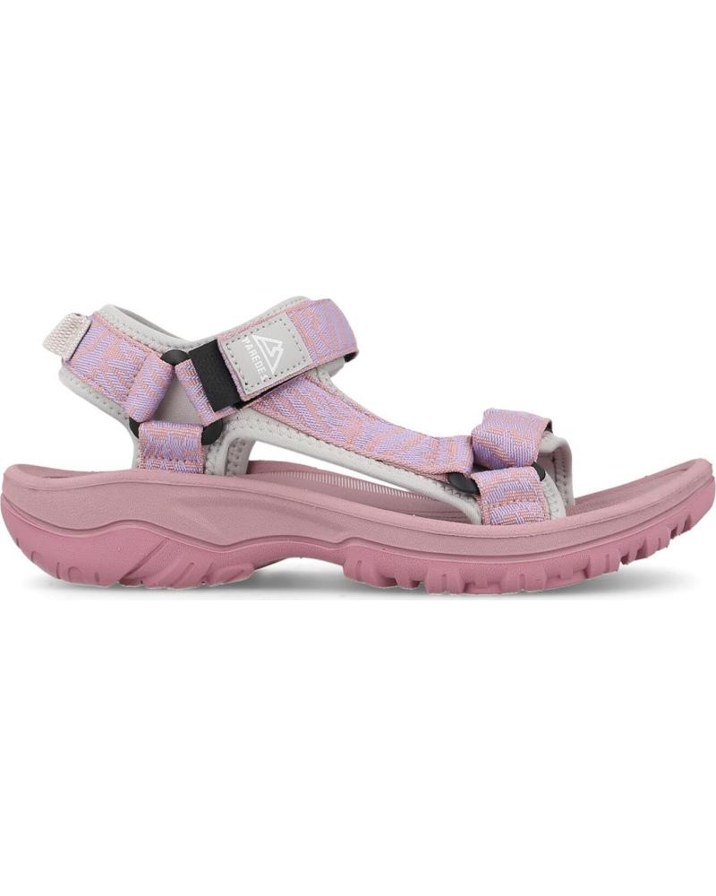 PAREDES SANDÁLIAS OUTDOOR FEMININAS PAREDES AYERBE ROSA  ROSA ROSA