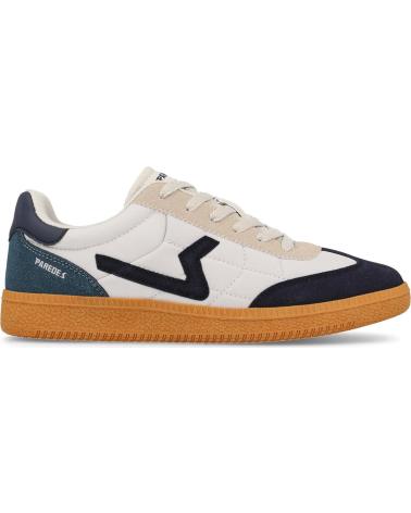 PAREDES TÊNIS CASUAL MASCULINO PAREDES ICOD BRANCO E AZUL MARINHO BLANCO AZUL BLANCO