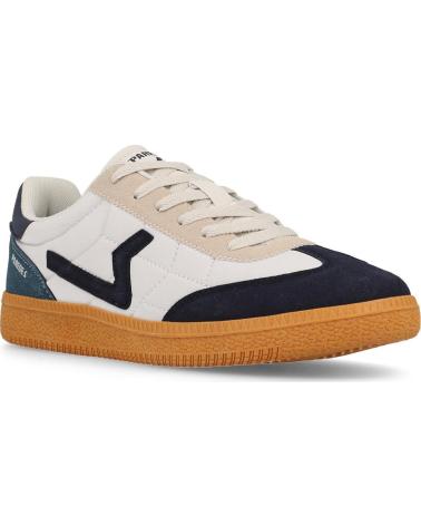 PAREDES TÊNIS CASUAL MASCULINO PAREDES ICOD BRANCO E AZUL MARINHO BLANCO AZUL BLANCO