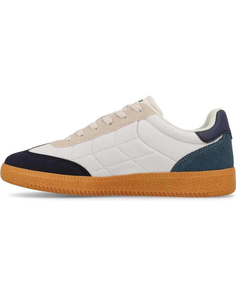 PAREDES TÊNIS CASUAL MASCULINO PAREDES ICOD BRANCO E AZUL MARINHO BLANCO AZUL BLANCO
