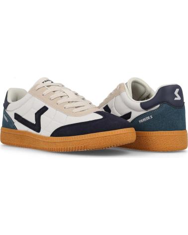 PAREDES TÊNIS CASUAL MASCULINO PAREDES ICOD BRANCO E AZUL MARINHO BLANCO AZUL BLANCO