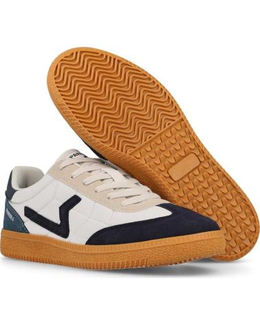 PAREDES TÊNIS CASUAL MASCULINO PAREDES ICOD BRANCO E AZUL MARINHO BLANCO AZUL BLANCO