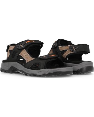PAREDES SANDALIAS OUTDOOR HOMBRE ARAL NEGRO MARRON CAMEL