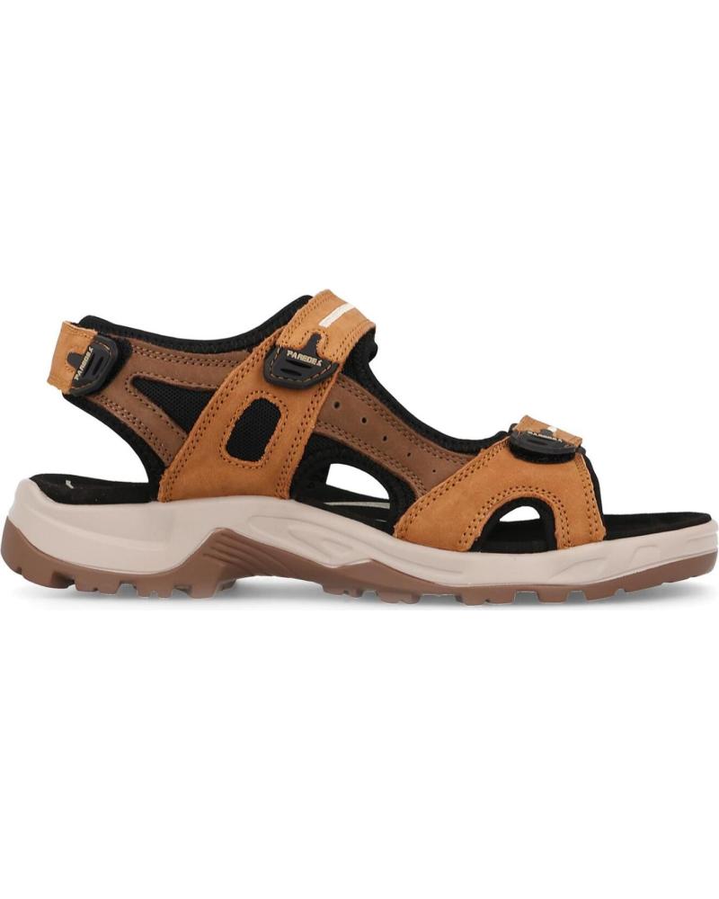 PAREDES SANDALIAS OUTDOOR HOMBRE ARAL CAMEL MARRION CLARO NEGRO