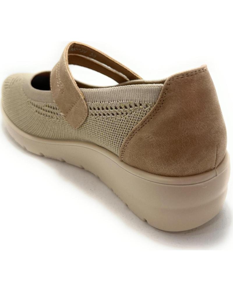 DEMAX ZAPATOS MERCEDITAS PEGUE TEXTIL CUNA AMARILLO
