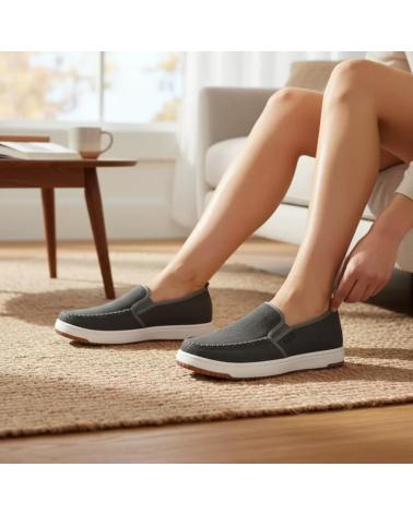 TIMBOS TIMBOS MOCCASINS MEN BLACK NEGRO