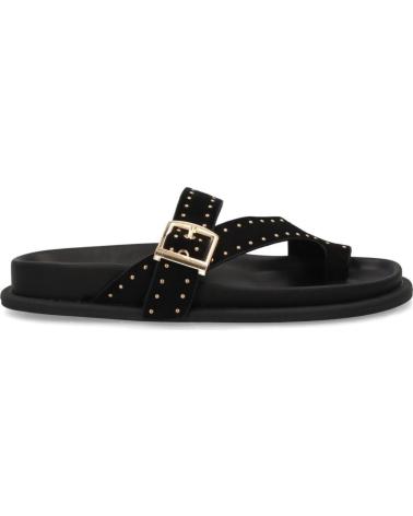 PUNTOSALAO SANDALIAS PLANAS PUNTOSALAO CON TACHUELAS PARA MUJER - NEGRO VARIOS 