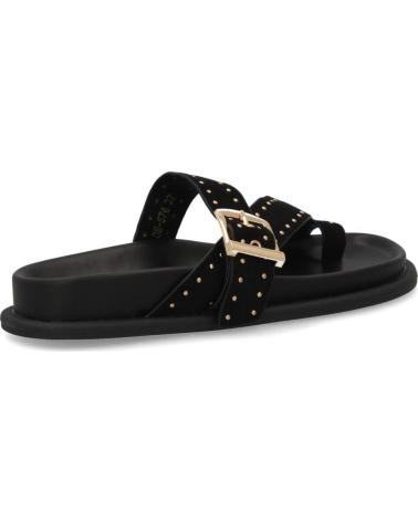 PUNTOSALAO SANDALIAS PLANAS PUNTOSALAO CON TACHUELAS PARA MUJER - NEGRO VARIOS 