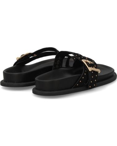 PUNTOSALAO SANDALIAS PLANAS PUNTOSALAO CON TACHUELAS PARA MUJER - NEGRO VARIOS 