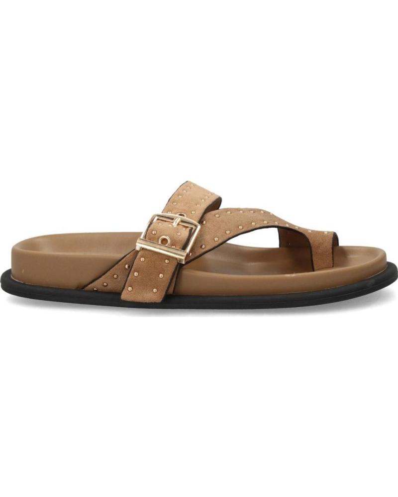 SANDALIAS PLANAS PUNTOSALAO CON TACHUELAS OH-576 VARIOS COLORES