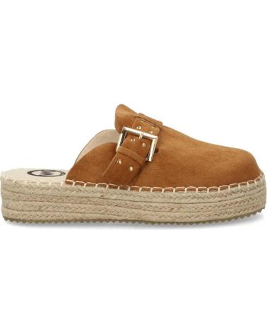 PUNTOSALAO ZUECOS DE PLATAFORMA DE YUTE PARA MUJER VARIO MT-99 CAMEL VARIO