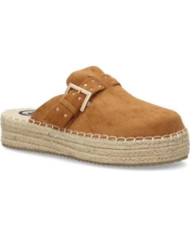 PUNTOSALAO ZUECOS DE PLATAFORMA DE YUTE PARA MUJER VARIO MT-99 CAMEL VARIO