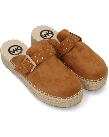 PUNTOSALAO ZUECOS DE PLATAFORMA DE YUTE PARA MUJER VARIO MT-99 CAMEL VARIO