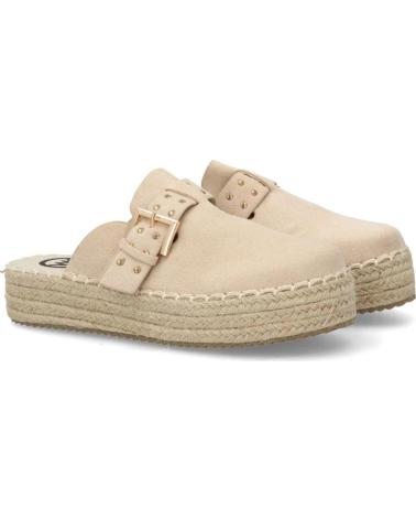 ZUECOS DE PLATAFORMA PUNTOSALAO MUJER MT-99 YUTE VARIOS COLORES