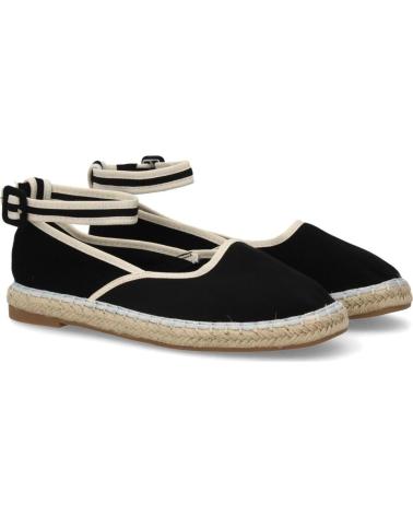 ALPARGATAS PUNTOSALAO ESTILO MERCEDITAS PLANAS CON HEBILLA PARA MUJER COLOR N VARIOS