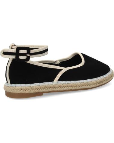 ALPARGATAS PUNTOSALAO ESTILO MERCEDITAS PLANAS CON HEBILLA PARA MUJER COLOR N VARIOS