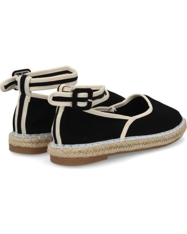 ALPARGATAS PUNTOSALAO ESTILO MERCEDITAS PLANAS CON HEBILLA PARA MUJER COLOR N VARIOS