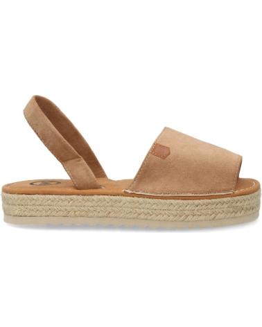 PUNTOSALAO SANDALIAS PLANAS DE YUTE PARA MUJER PUNTOSALAO - COLOR CAQUI VARIOS COLORE