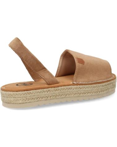PUNTOSALAO SANDALIAS PLANAS DE YUTE PARA MUJER PUNTOSALAO - COLOR CAQUI VARIOS COLORE