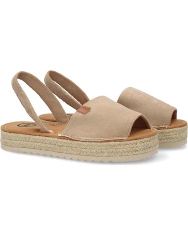 SANDALIAS PLANAS DE YUTE PUNTOSALAO PARA MUJER MODELO MT-113 VARIOS COLORES