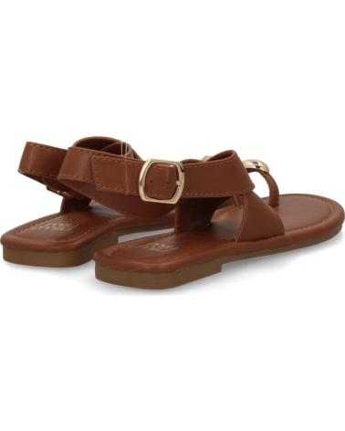 SANDALIAS PLANAS MUJER KK-1017 CON HEBILLA Y PUNTERA VARIOS COLORES